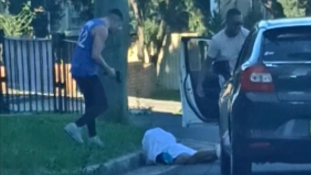 Witnesses allegedly saw a gun pulled during the incident which was then taken off him by another man.