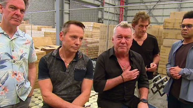 The band is helping out Aussies in need. 