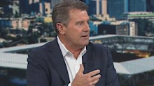 Mark Taylor speaks on Nine's Wide World of Sports.