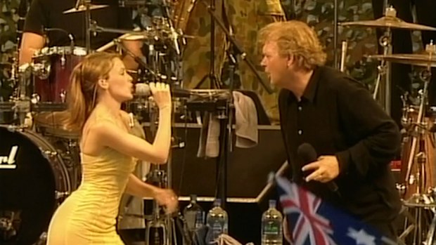 John Farnham, Kylie Minogue