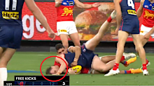 Charlie Cameron could be in trouble for this sling.