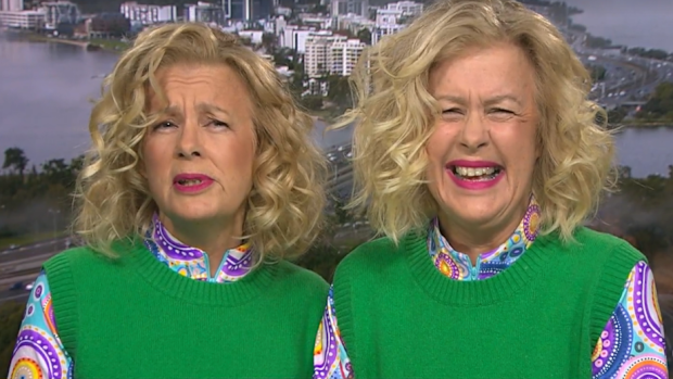 Identical twins Yevette and Linda on TODAY ahead of Australia's Most Identical on 9Now Perth twin teachers