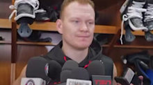 American hockey player Brady Tkachuk.