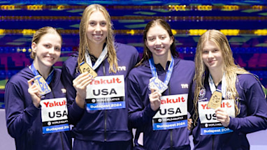 Team USA, 4x100m medley relay