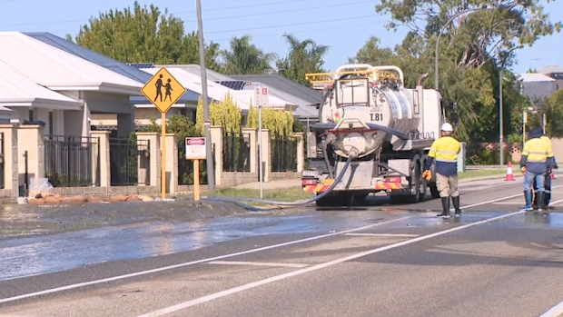 Spearwood sewage spill Perth