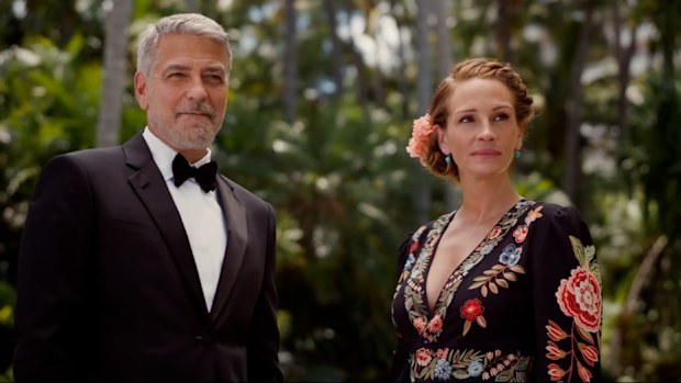George Clooney and Julia Roberts in Ticket to Paradise