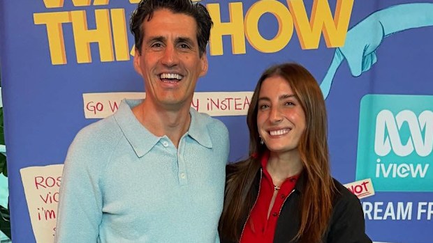 Andy Lee promotes his new show with Bec Harding