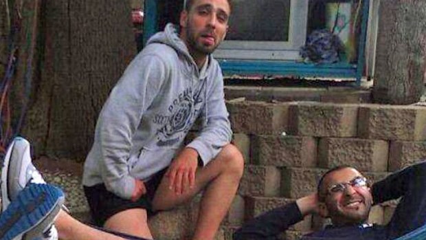 Omar Al-Kutobi and Mohammad Kiad. (Facebook)