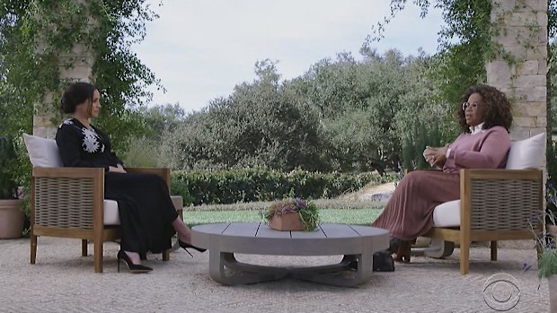 Meghan and Oprah interview CBS