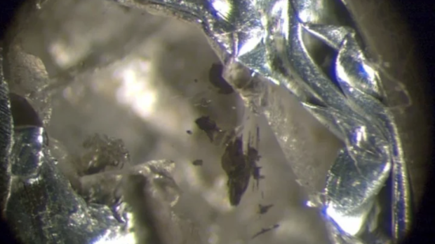 A rare mineral from deep inside earth's mantle has been found in an unlikely place; embedded inside a diamond.
