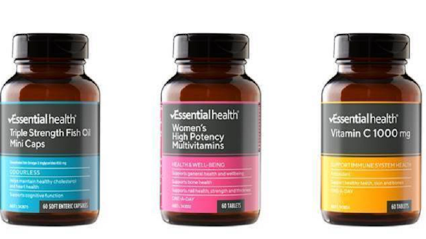 Aldi has announced the launch of an exclusive range of vitamins.