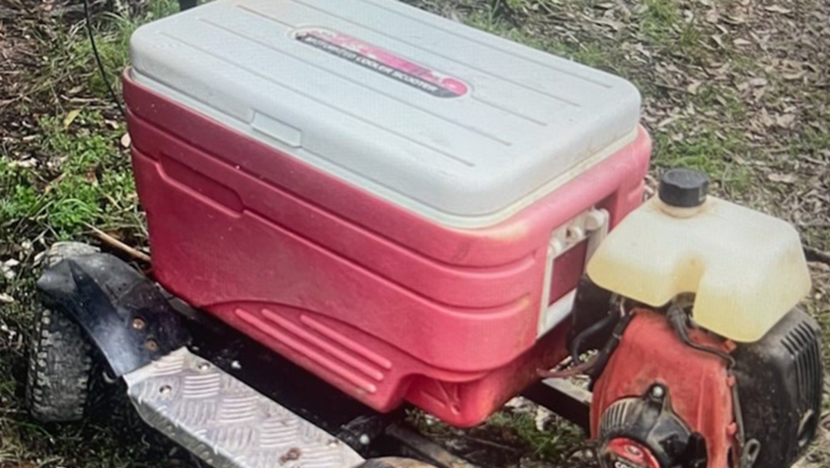 Victoria Police fine man riding motorised esky in Lake Eildon as part ...