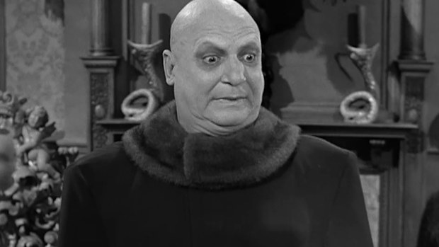 Jackie Coogan as Uncle Fester in The Addams Family 1964