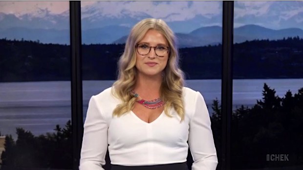 News anchor claps back at cleavage shaming