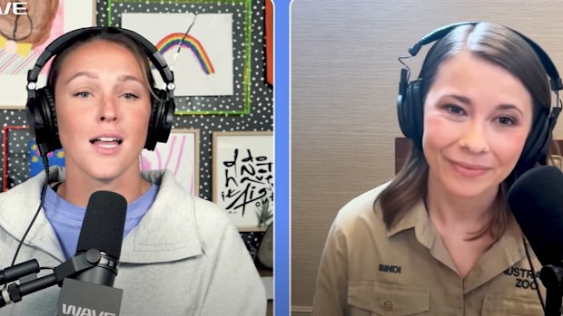 bindi irwin gives health update on the podcast Not Gonna Lie says she is getting better every day