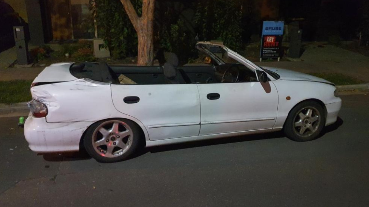 Man driving 'homemade' convertible arrested in Adelaide | Nine.com.au