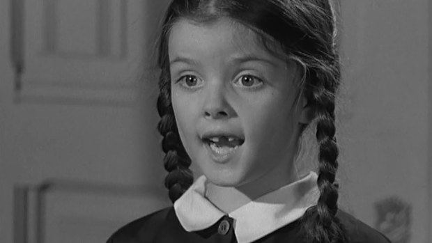 Lisa Loring as Wednesday Addams in The Addams Family 1964