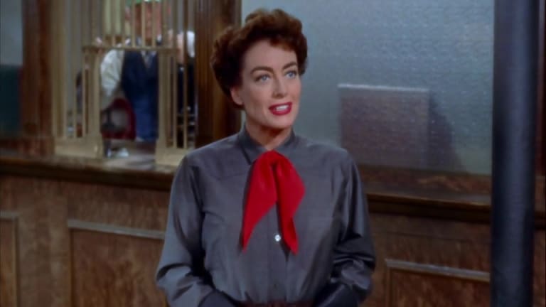 Joan Crawford in the 1954 film Johhny Guitar.