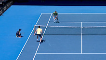 Daniil Medvedev playing Fábián Marozsán.