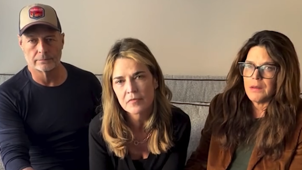 Savannah Guthrie, middle, claims to be responding to messages from her mother Nancy's potential captors.