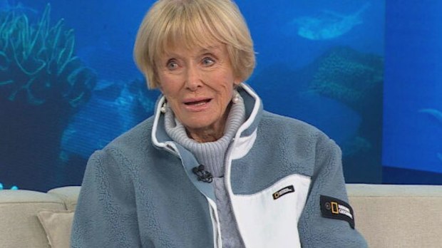 Valerie Taylor: Diver, conservationist and photographer swimming ...