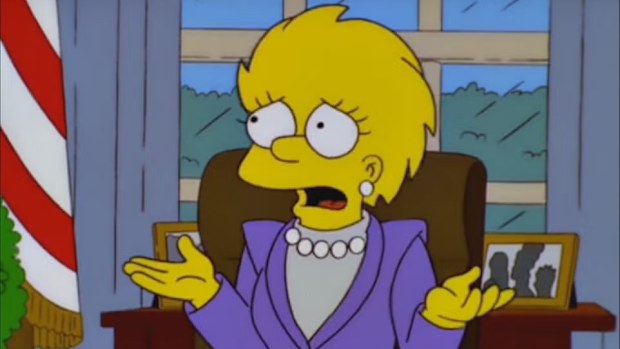 The Simpsons President Lisa Simpson