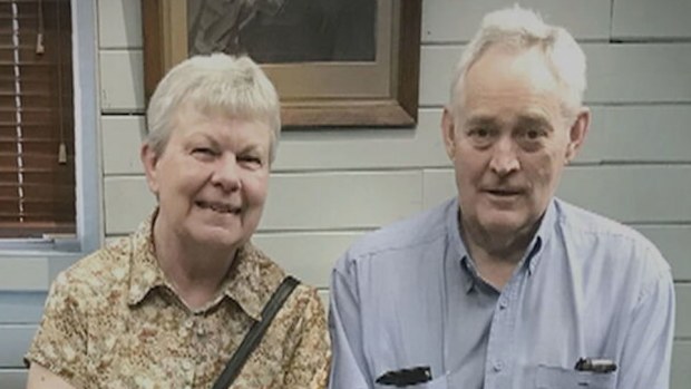 Heather and Ian Wilkinson.
