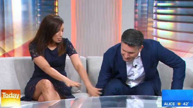 Alex Cullen, Jo Abi, Jonathan Upton on Today Show