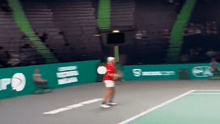 A video taken by Stan Wawrinka shows plenty of empty seats at the Davis Cup. 