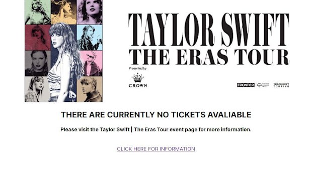 The touring company has since confirmed the tickets have sold out.