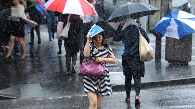The Bureau's new style of rain forecast should help avoid this happening to you. (AAP)