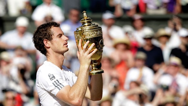 Scottish tennis star Andy Murray can't vote in Scotland's independence referendum but appears to support the "yes" campaign. (AAP)