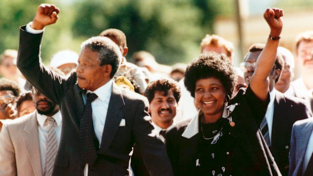 Nelson Mandela.