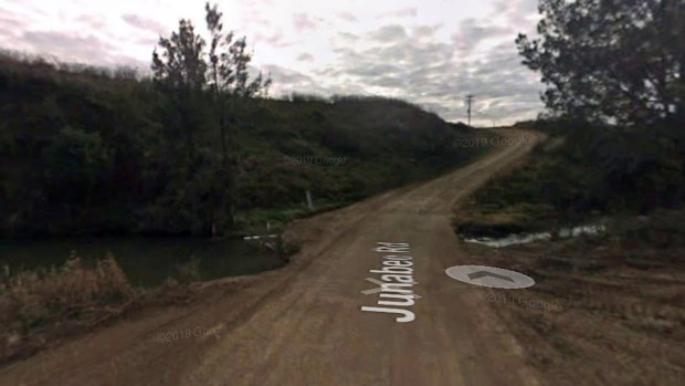 The body of an 86-year old man has been found in a car which was swept into a flooded creek in outback Queensland.The man's body was found by Queensland police in Emu Creek, Danderoo around two and a half hours drive south west of Brisbane on Friday.