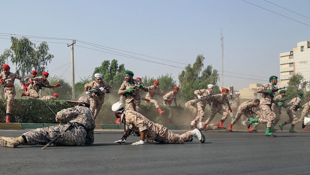 Twenty-five people have been killed in a gun attack on a military parade in the southwestern Iranian city of Ahvaz.