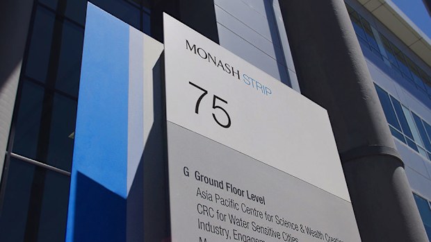 The digital ID can access buildings and services on all of Monash's Victorian campuses. 