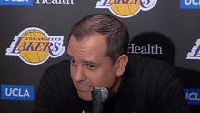 Frank Vogel was told he was going to be fired a day before the Lakers announced it.