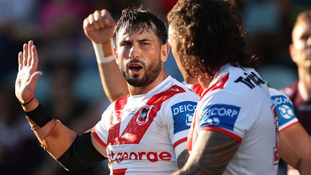 Jack Bird is playing centre for the Dragons in 2024.