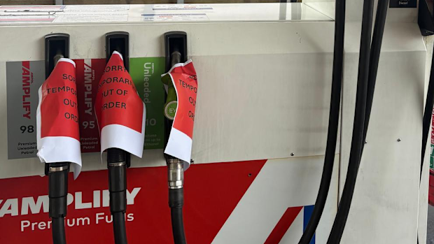 An Ampol petrol station in Neutral Bay, a favourite for motorists on Sydney's Northern Beaches, has been run dry.  