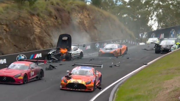 Kaza sonrası durum.