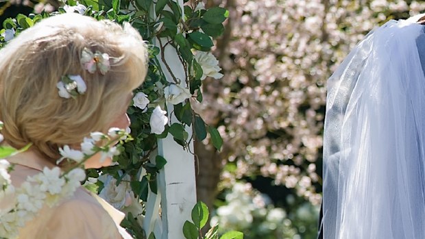 Mother at wedding