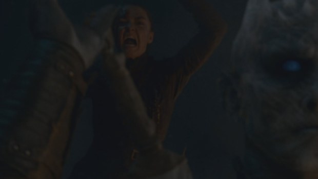 An actual screenshot from the episode. If you look closely, you can see the picture