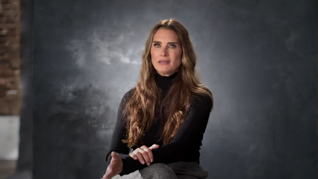 Brooke Shields speaking in her new documentary, Pretty Baby.