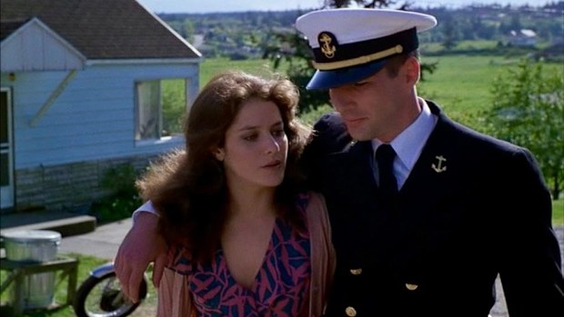 Debra Winger and Richard Gere in An Officer and A Gentleman