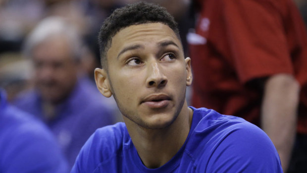 Philadelphia 76ers' Ben Simmons (AAP)