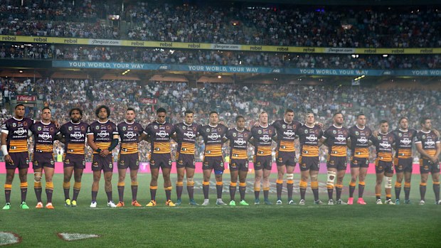 The Brisbane Broncos. (AAP)