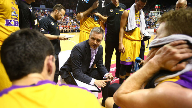 Damian Cotter, who was sacked as coach of Sydney Kings. (Getty)