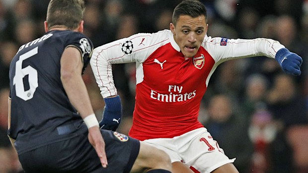 Gunners star Alexis Sanchez. (AFP)
