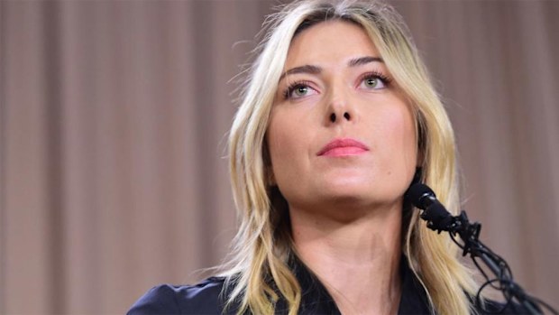 Maria Sharapova. (AAP)
