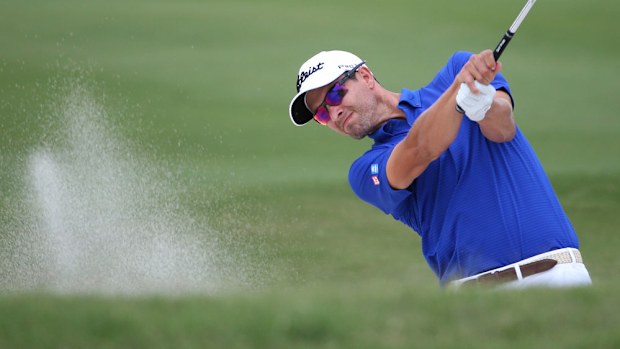 Adam Scott. (AAP)